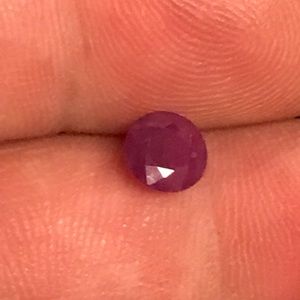 1.10 ct Natural Untreated Burmese Ruby Gemstone